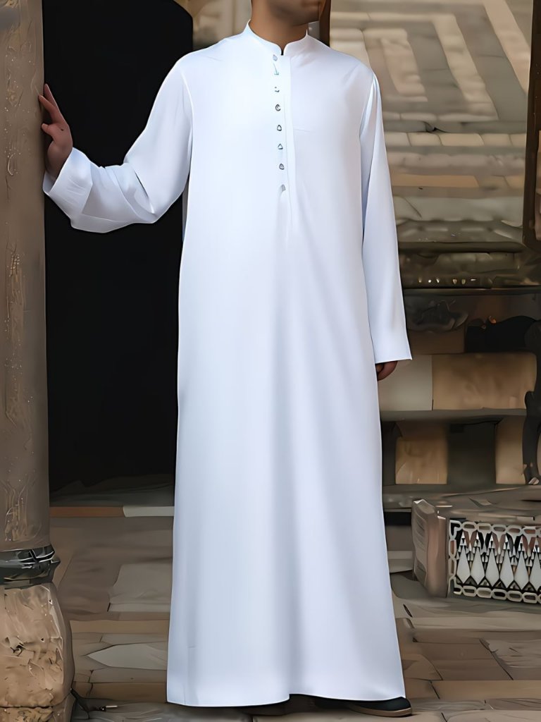 Custom Thobe — Plain White