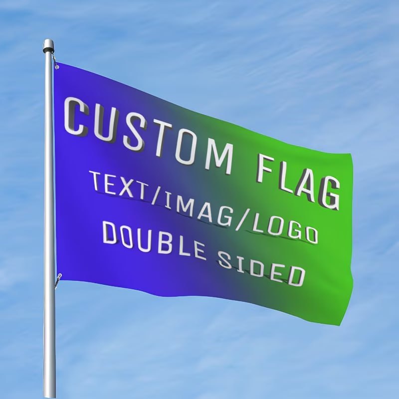 Custom Flag — Your Logo & Design