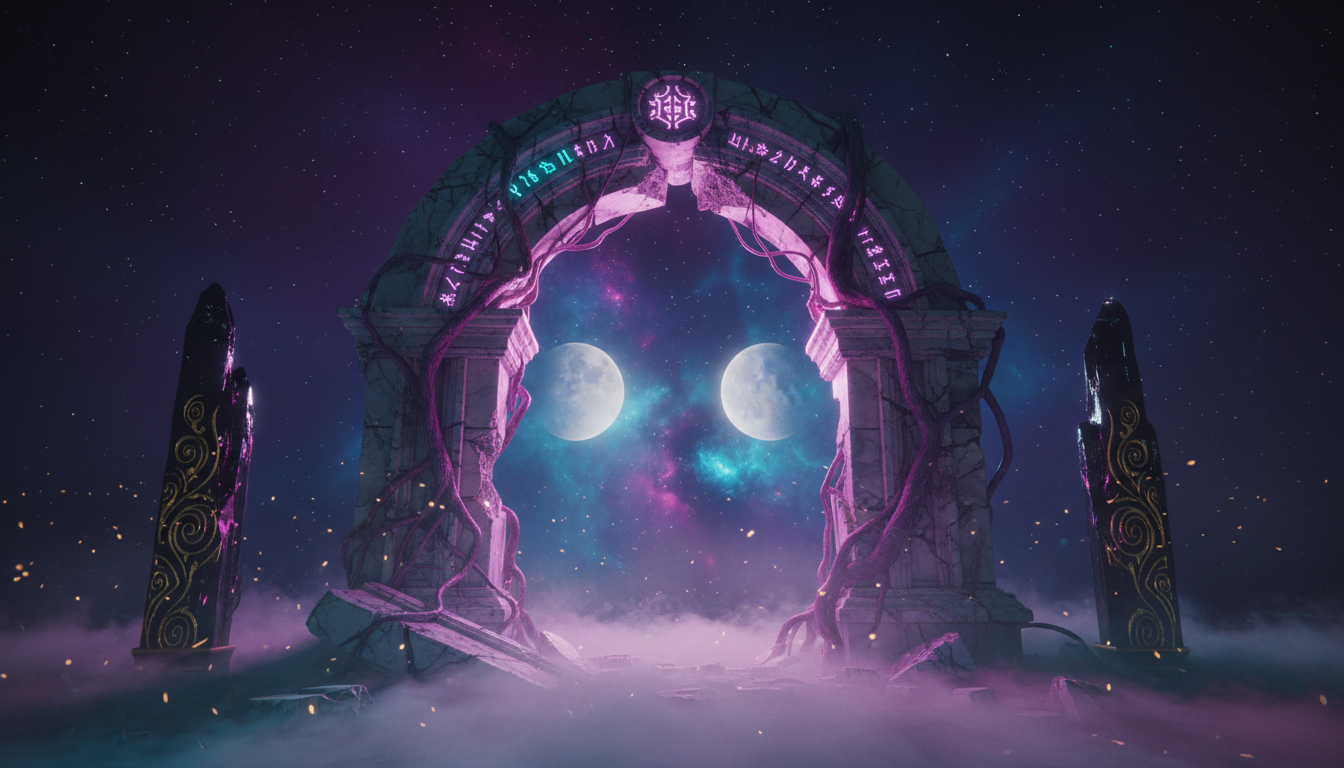 Ancient gateway to the Kingdoms of Lumeris