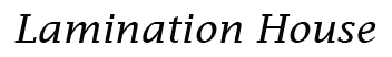 Lamination House Logo