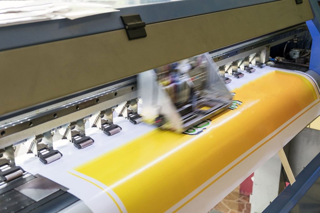 Large-format printing equipment