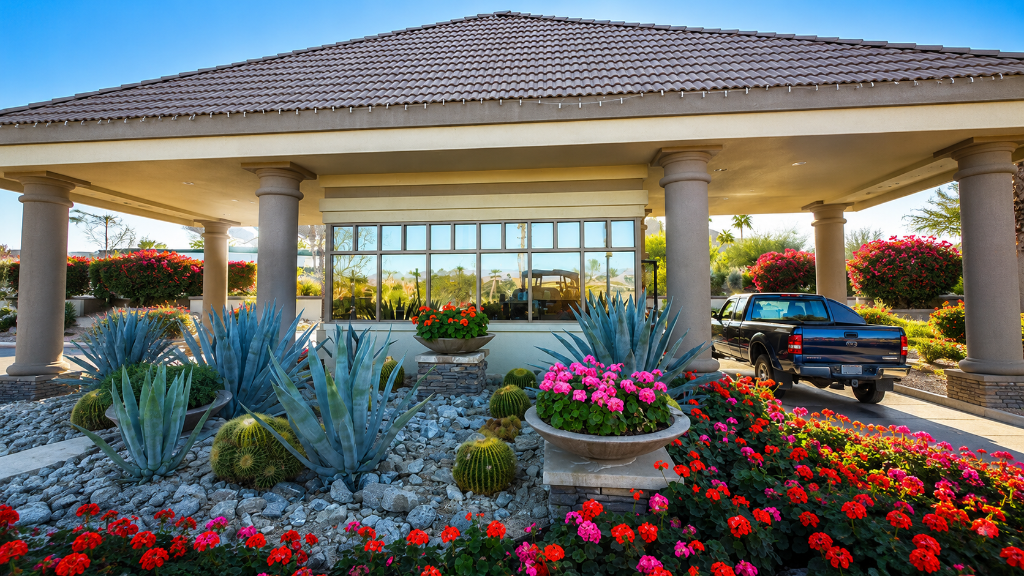 Custom glass work in Palm Desert, CA
