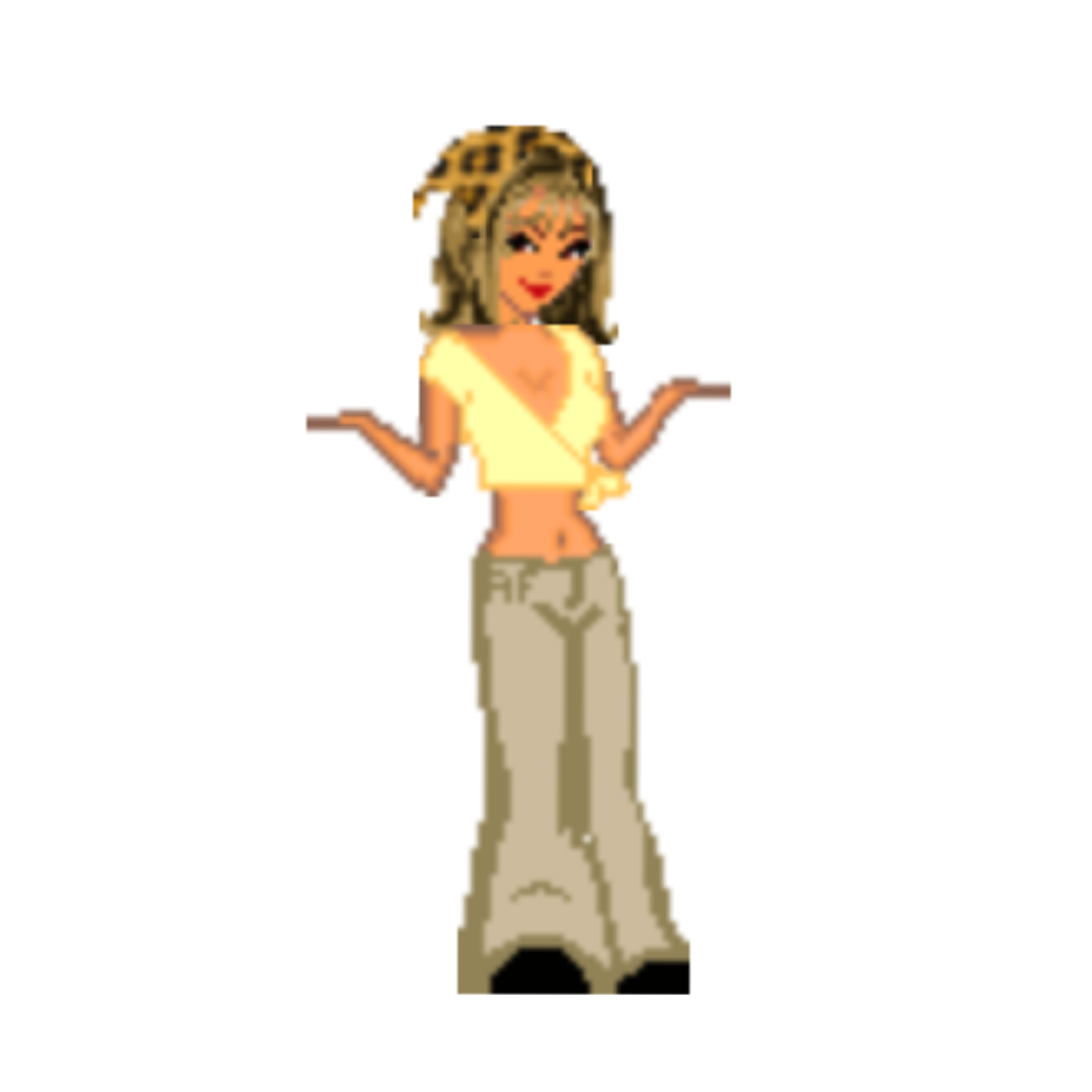 GL0 GIRLS character