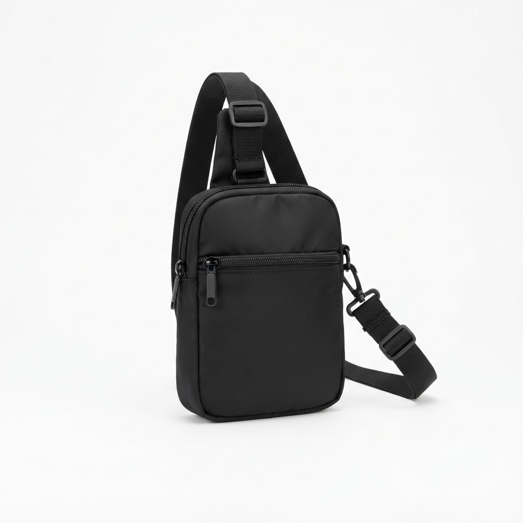 Nylon Crossbody Sling Bag