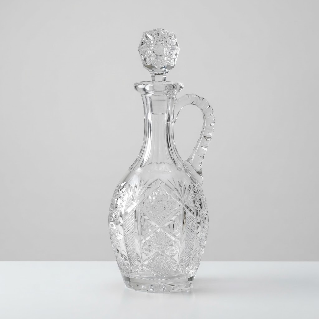 Victorian Cut Glass Decanter
