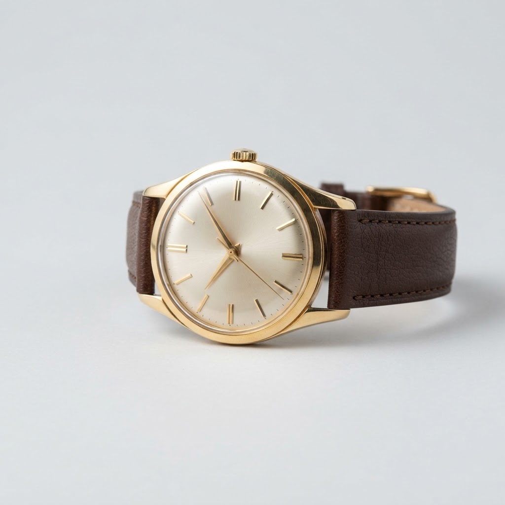 Vintage 1960s Gold Dress Watch