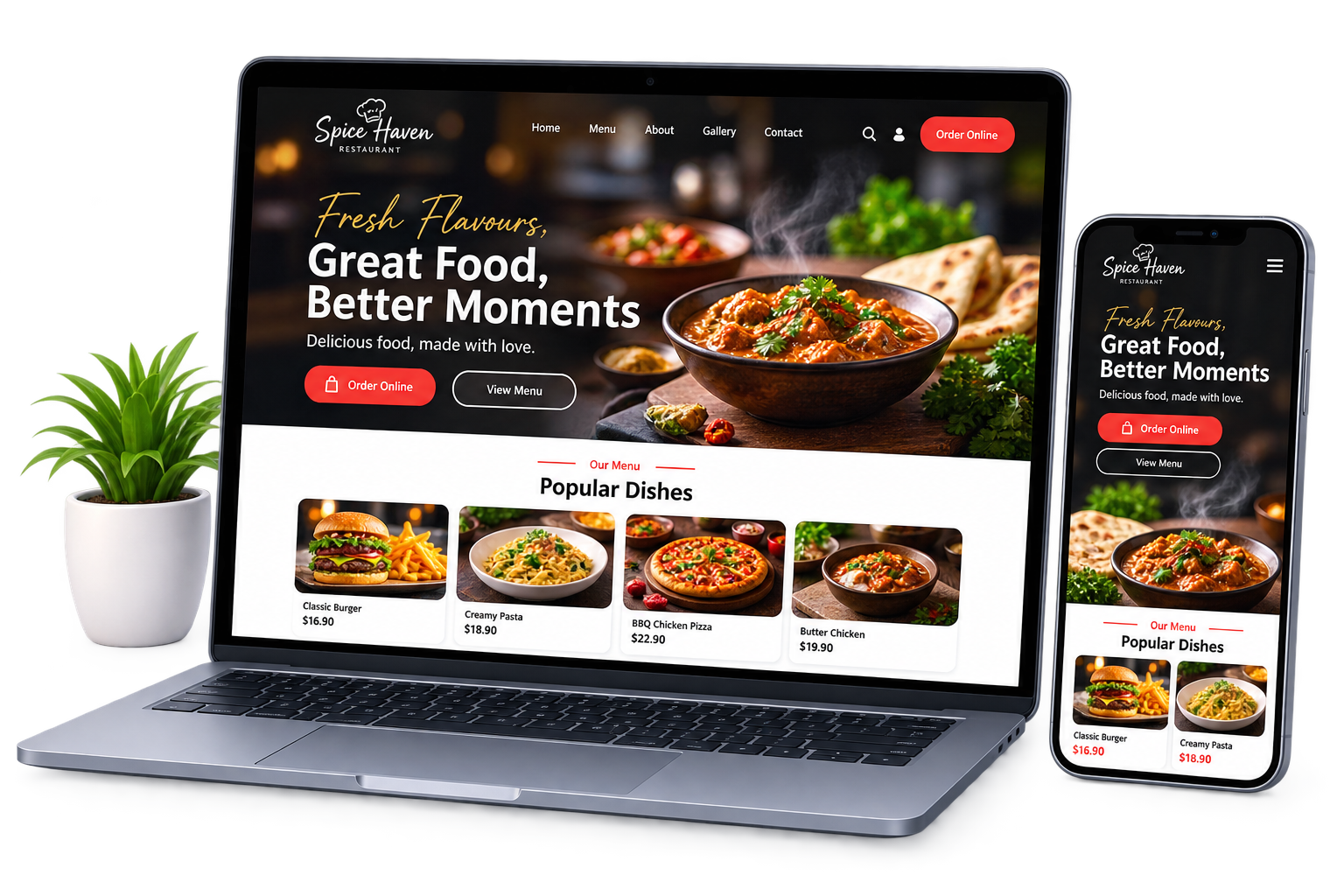 Your own branded storefront