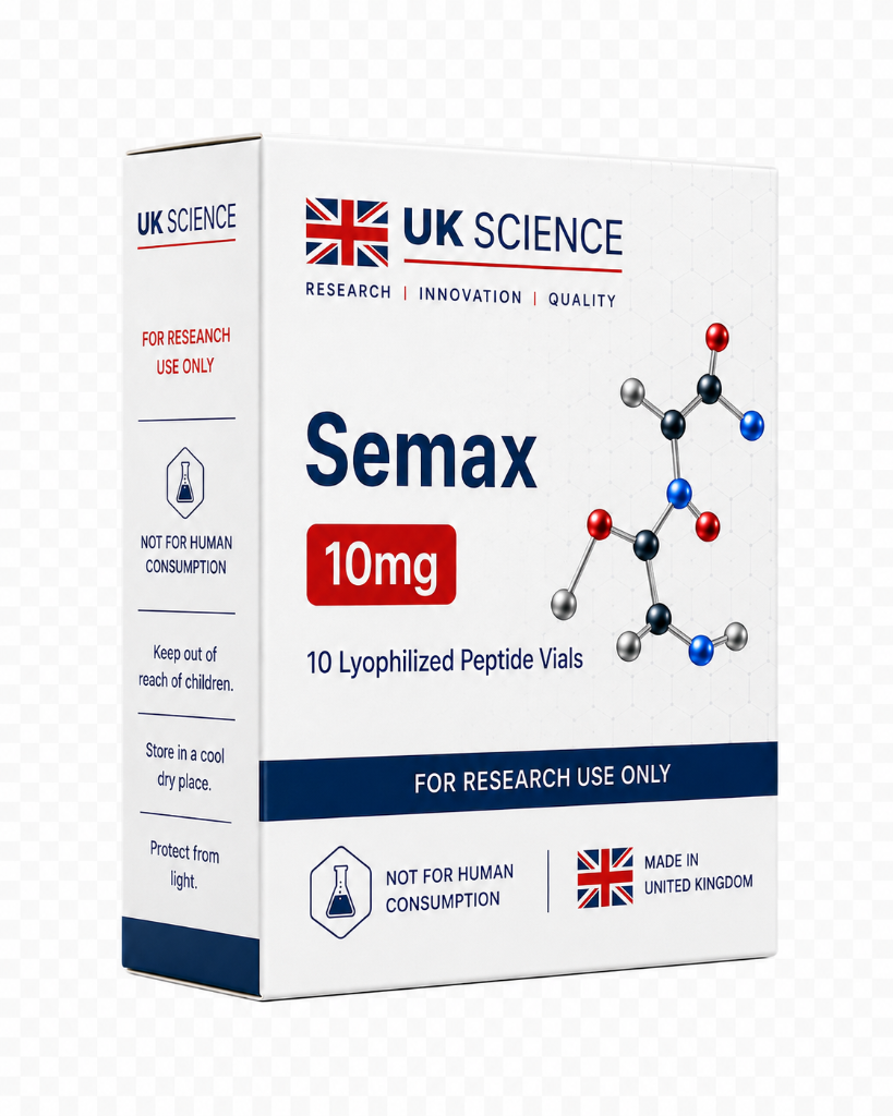 Semax research peptide 10MG — Cognition | >99% HPLC-verified purity | UK Science Israel