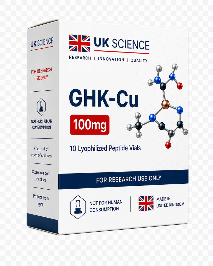 GHK-Cu research peptide 50MG — Anti-Aging & Skin | >99% HPLC-verified purity | UK Science Israel