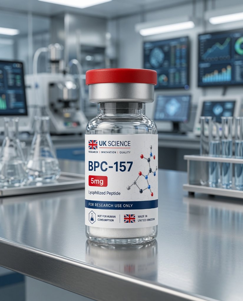 CJC-1295 no DAC research peptide 10MG — Muscle Mass | >99% HPLC-verified purity | UK Science Israel