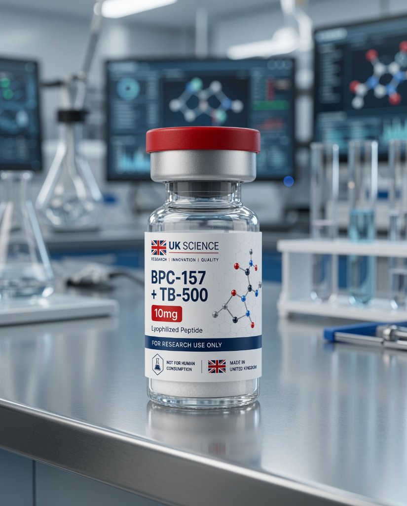BPC-157 research peptide 5MG — Recovery | >99% HPLC-verified purity | UK Science Israel