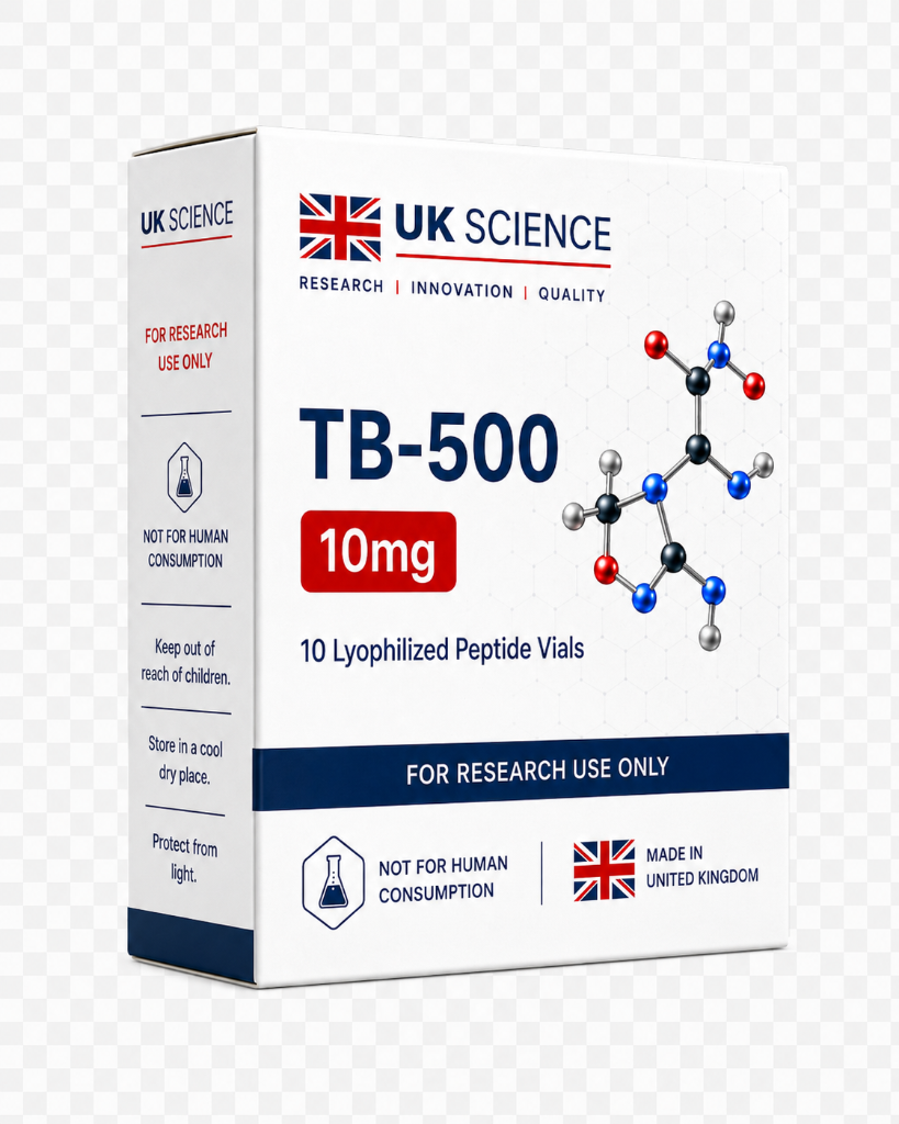 TB-500 research peptide 10MG — Recovery | >99% HPLC-verified purity | UK Science Israel