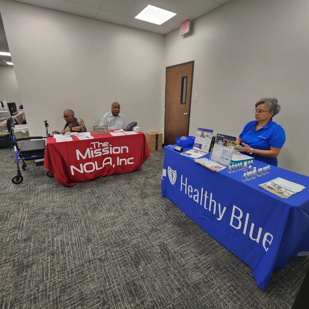 Family Meeting – Registration Tables