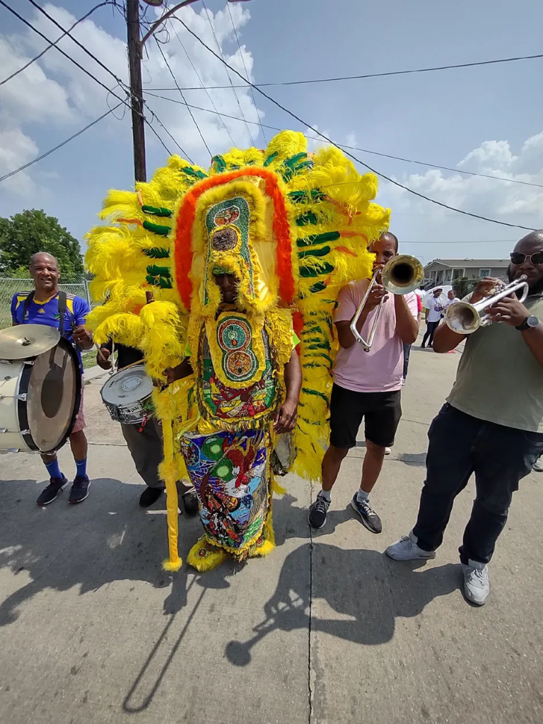 Community Engagement – Mardi Gras Indian