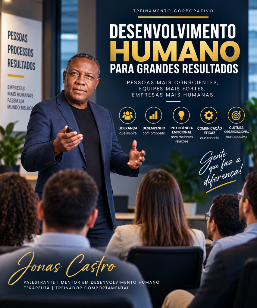 Treinamento Corporativo — Jonas Castro