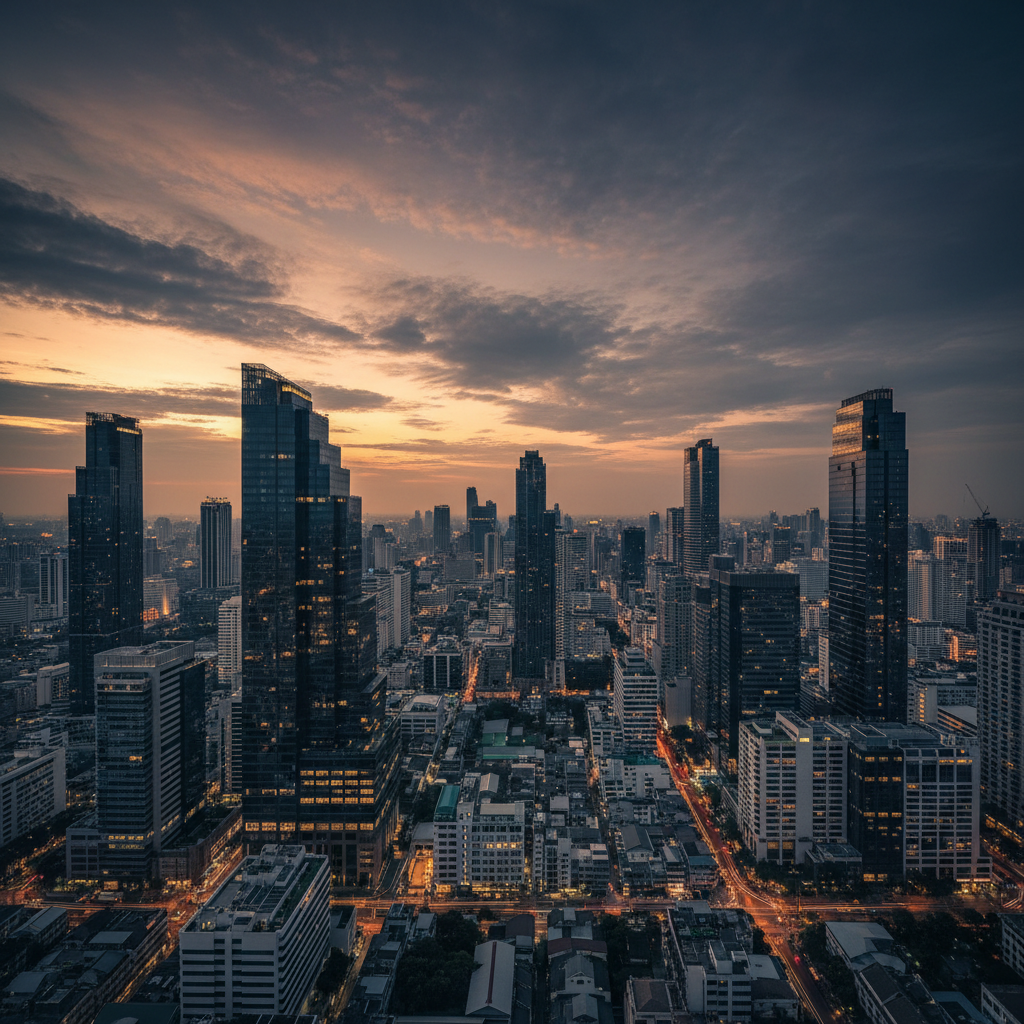 Bangkok skyline