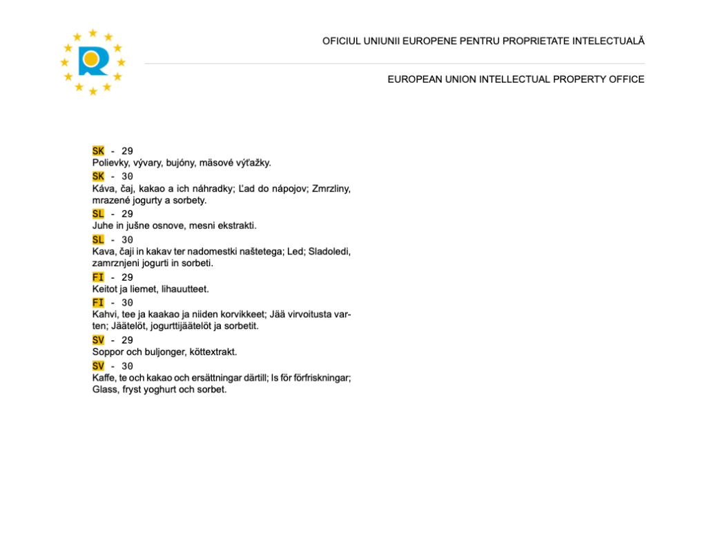 EUIPO Certificate page 3