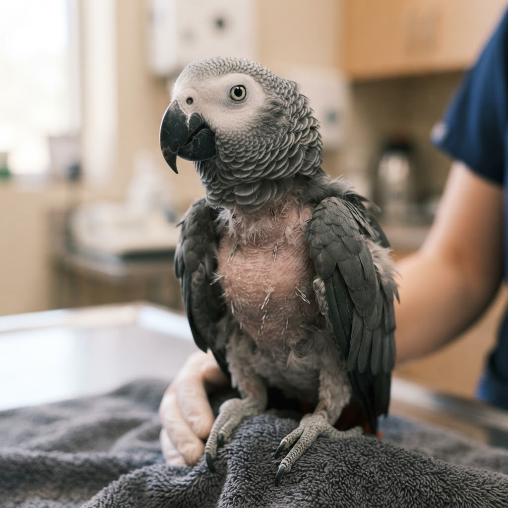 Bird Feather Plucking and Self-Mutilation: When to Worry