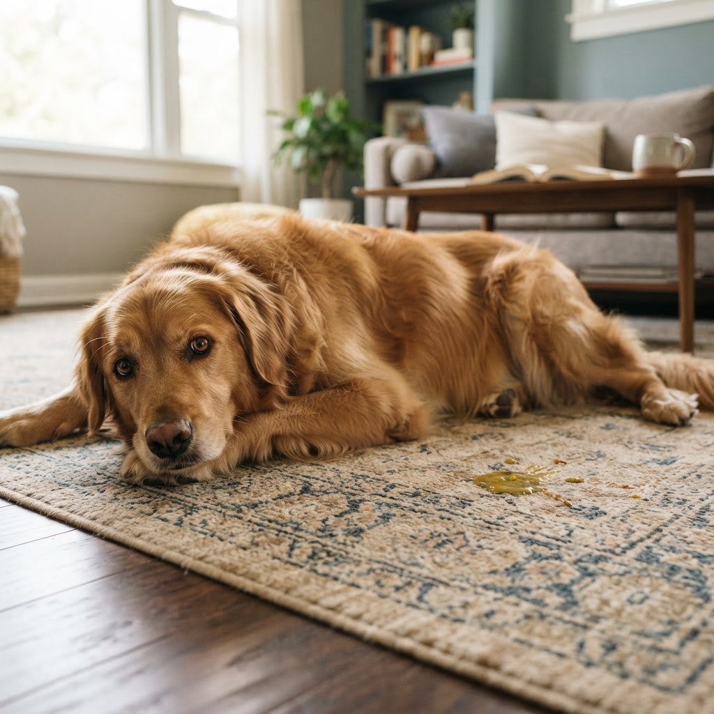 My Dog Is Vomiting But Acting Normal: When to Worry