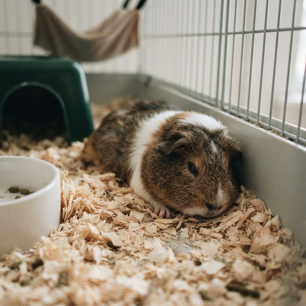 Guinea Pig Lethargic and Not Moving: When to Worry