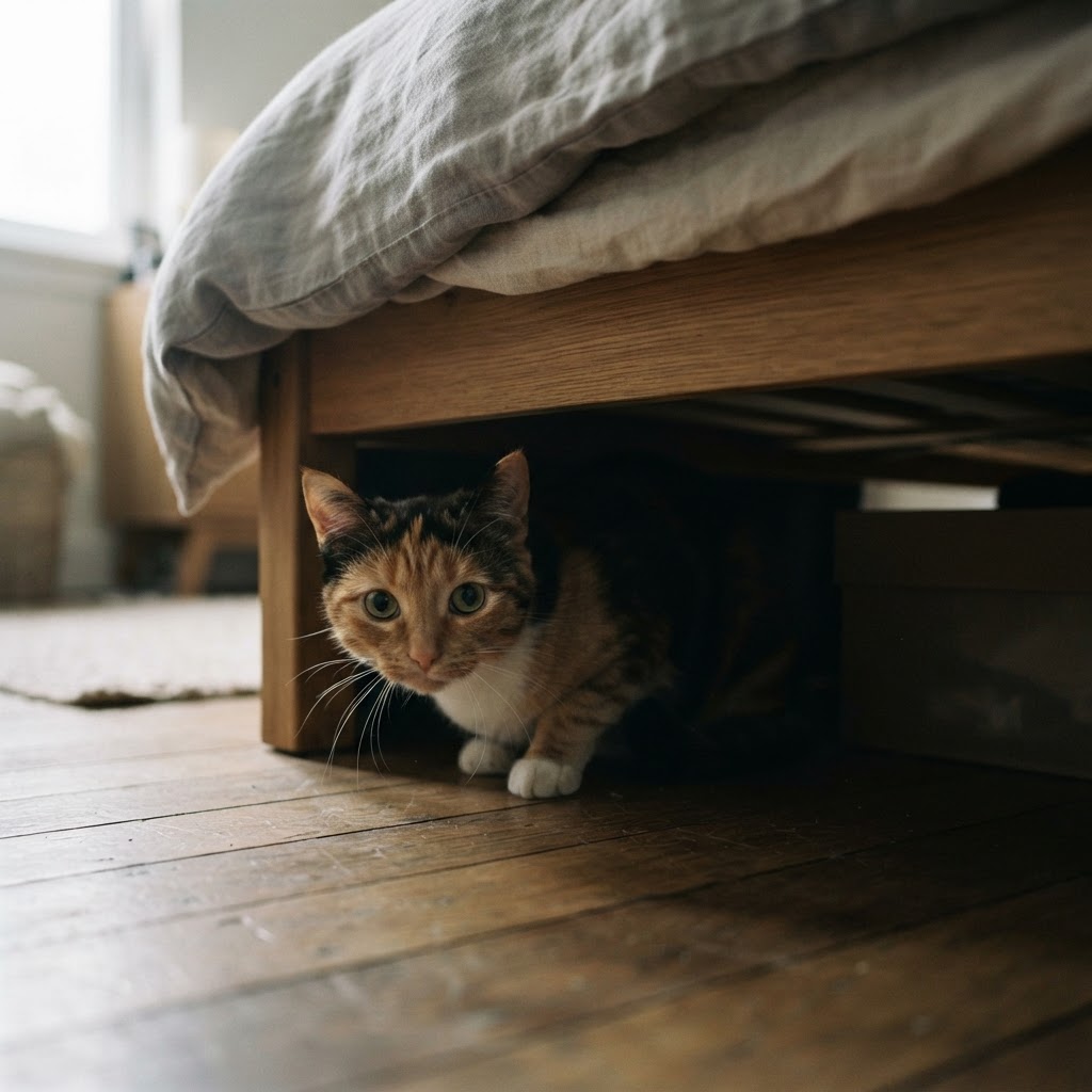 Cat Hiding: When to Worry and What to Do