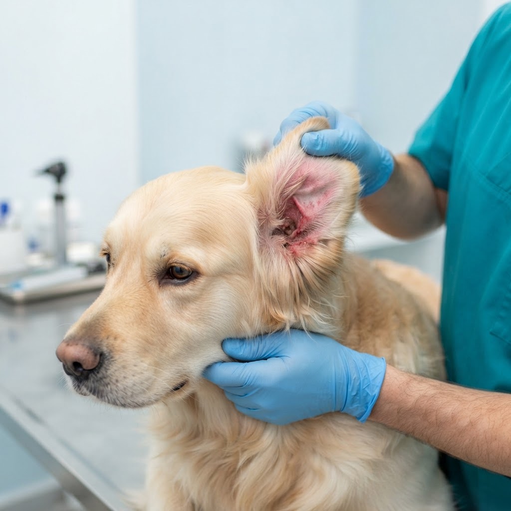 Dog Ear Infections - Signs, Causes & Treatment
