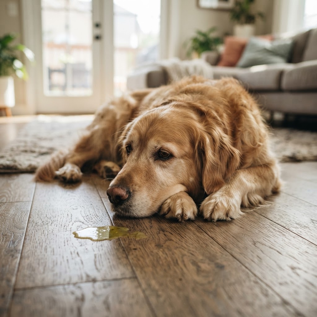 Why Is My Dog Vomiting Yellow Bile?