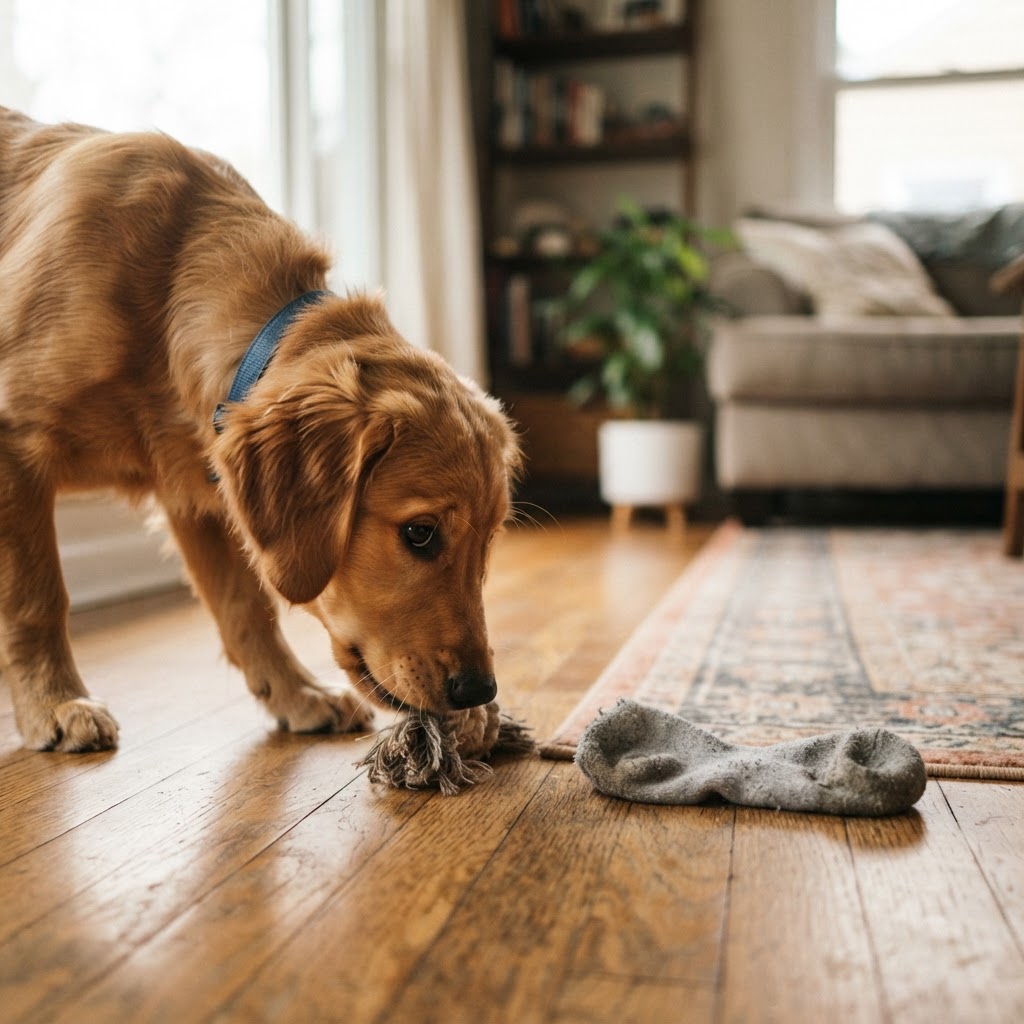 My Dog Ate a Sock - What Should I Do?