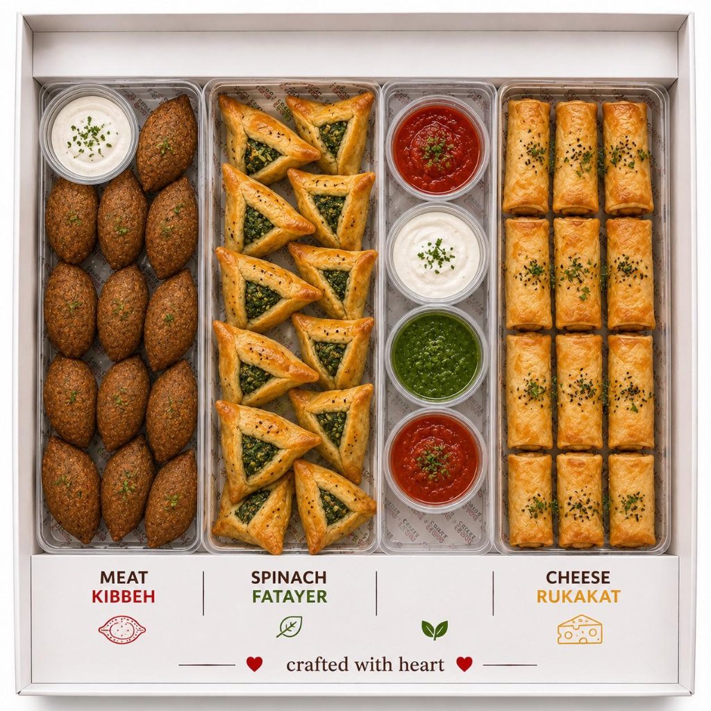 Middle Eastern Savory Bites Box