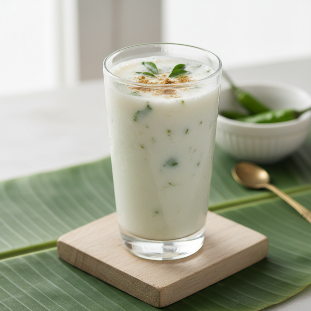 Masala Buttermilk (Sambharam)