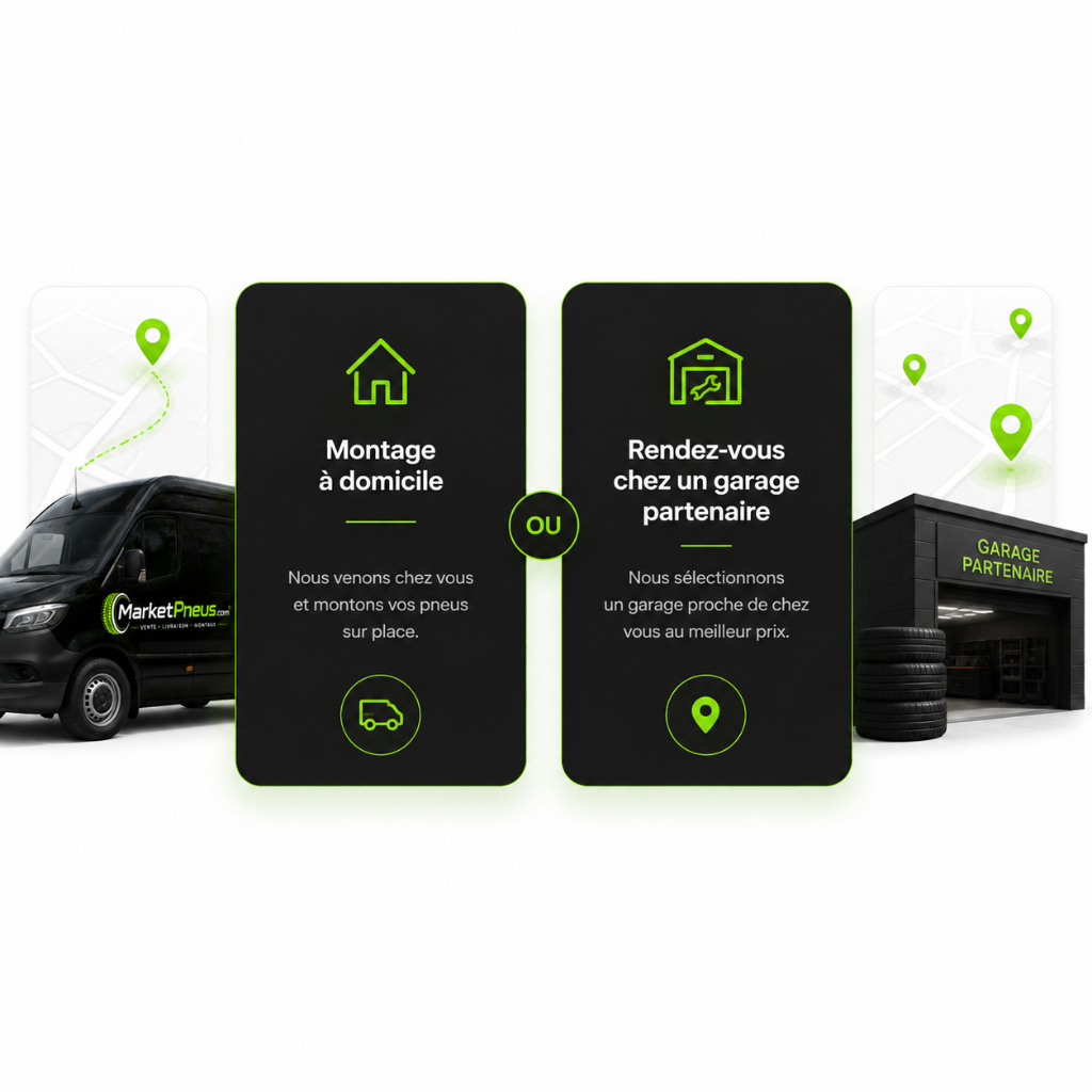 Livraison & montage, directement chez vous