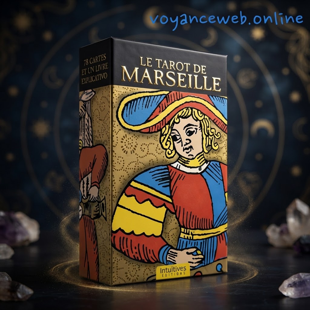 Le tarot de marseille doré