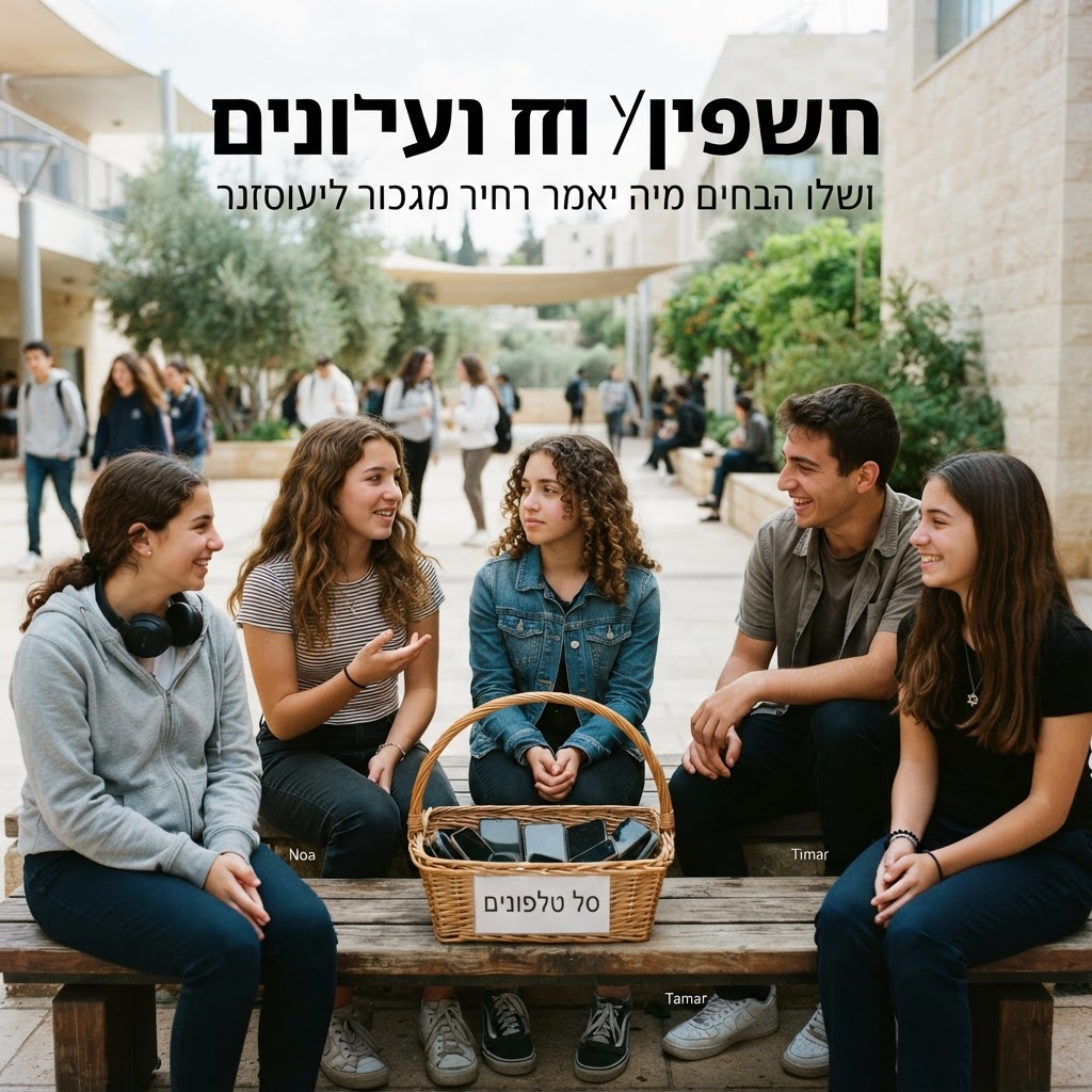 Israeli Teens Are Relearning How to Put the Phone Down