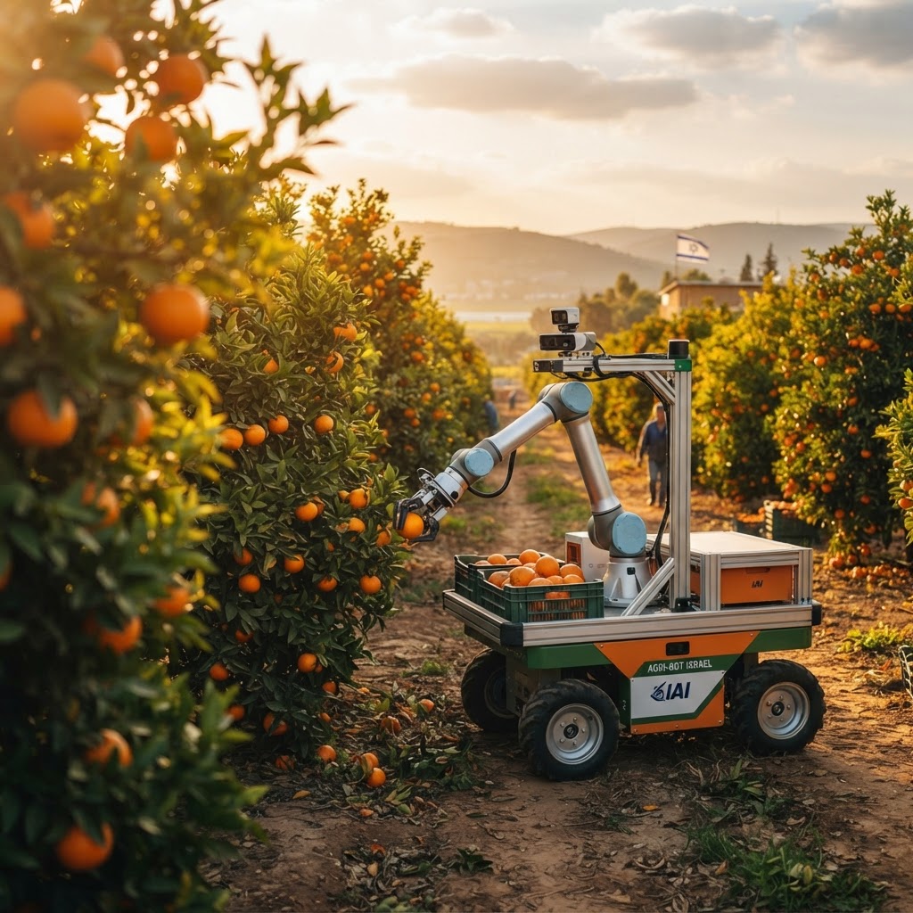 Israeli Citrus Harvest Gets a Robotic Assist