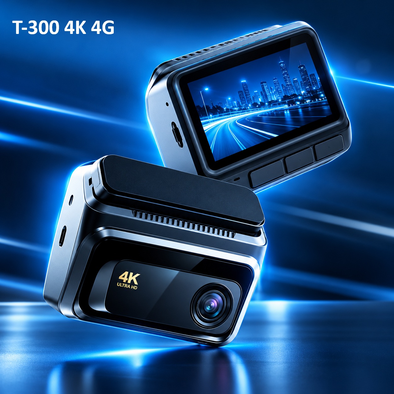 DashCam T-300 4K 4G