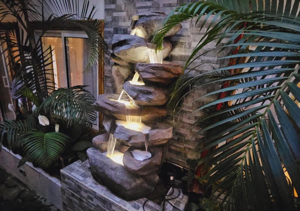 Stone fountain