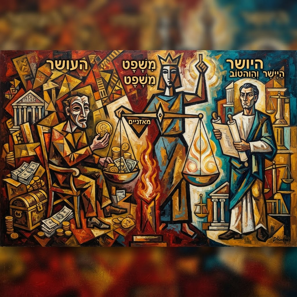 בין עושר ליושר 
