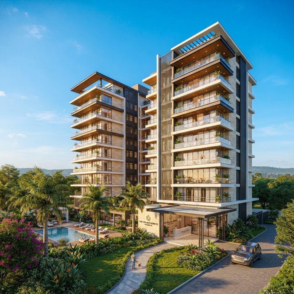 Modern Nairobi apartment building