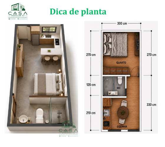 Modelos de plantas para casas modulares