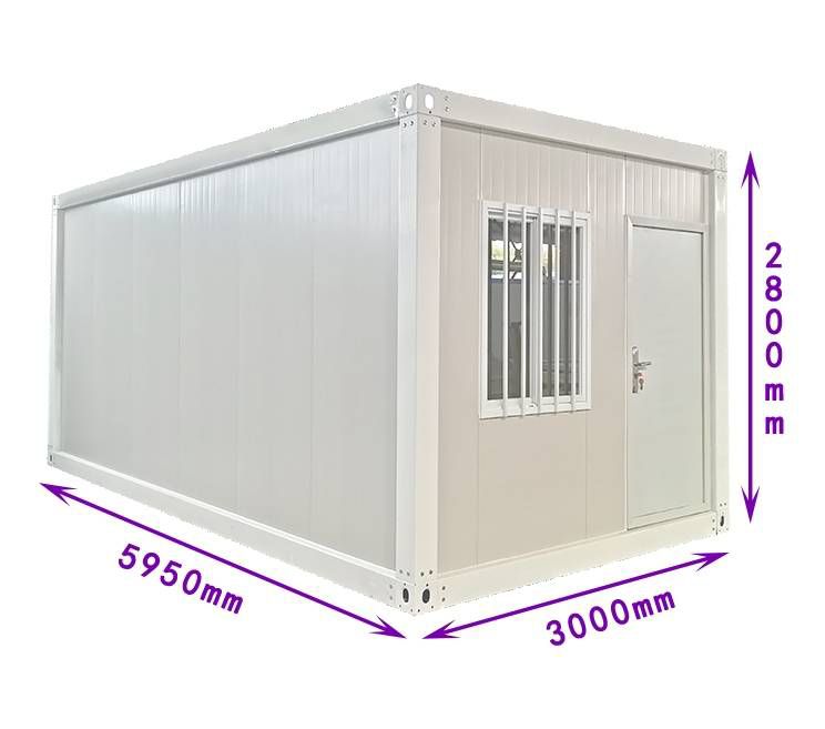 Dimensões do módulo container padrão