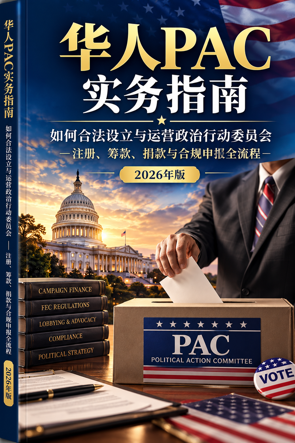 《华人PAC实务指南：如何合法设立与运营政治行动委员会——注册、筹款、捐款与合规申报全流程工具书（2026年版）》