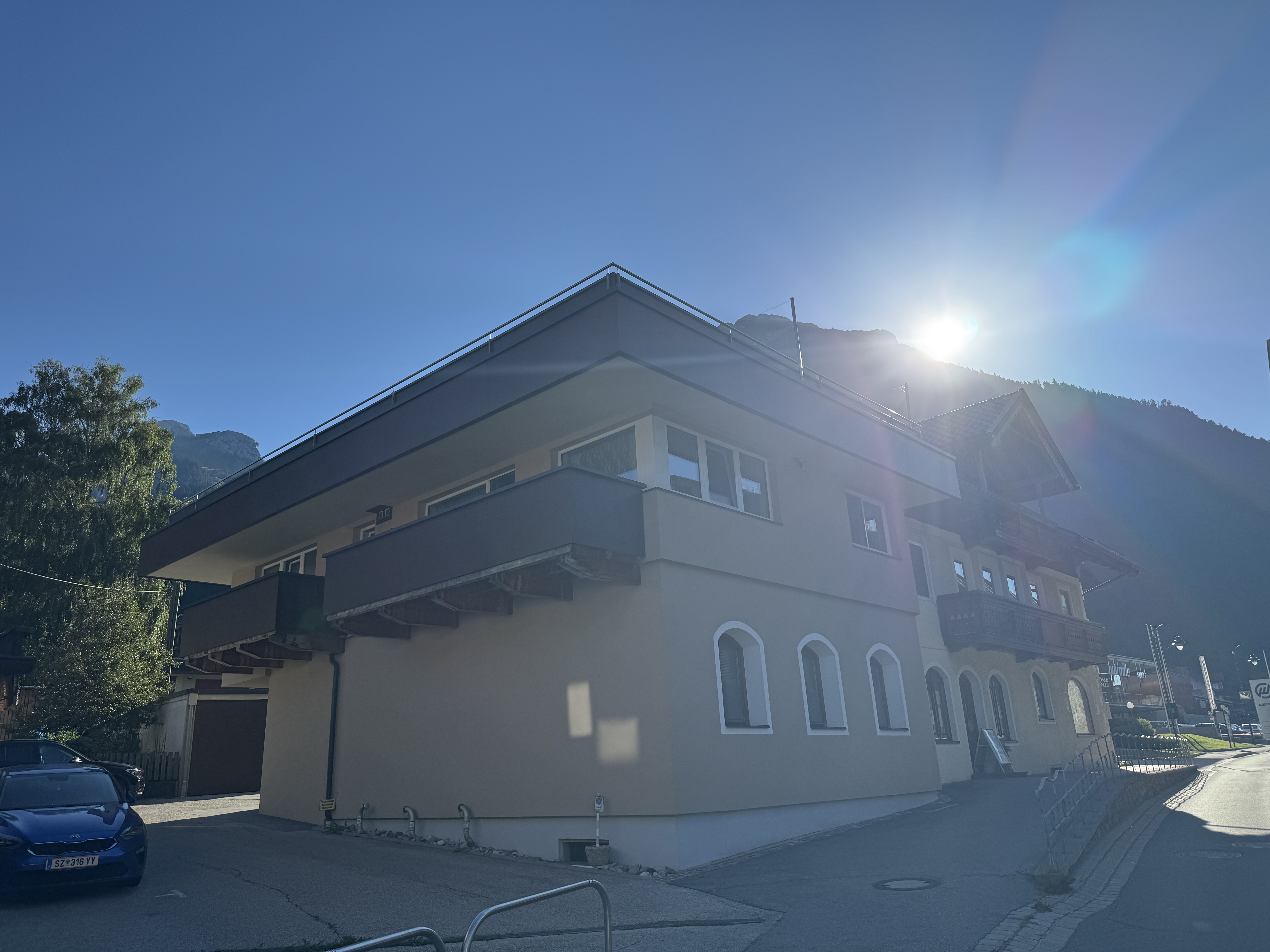 Ansicht von Wörgl / Zillertal kommend