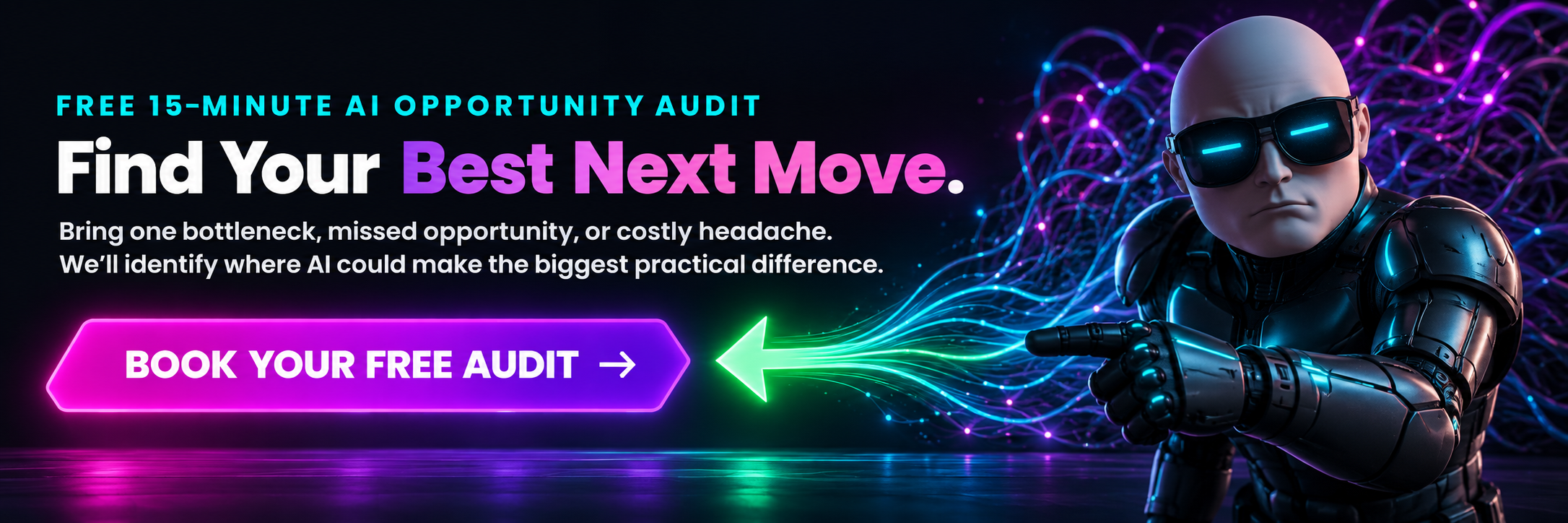 Free 15-Minute AI Opportunity Audit — Find Your Best Move