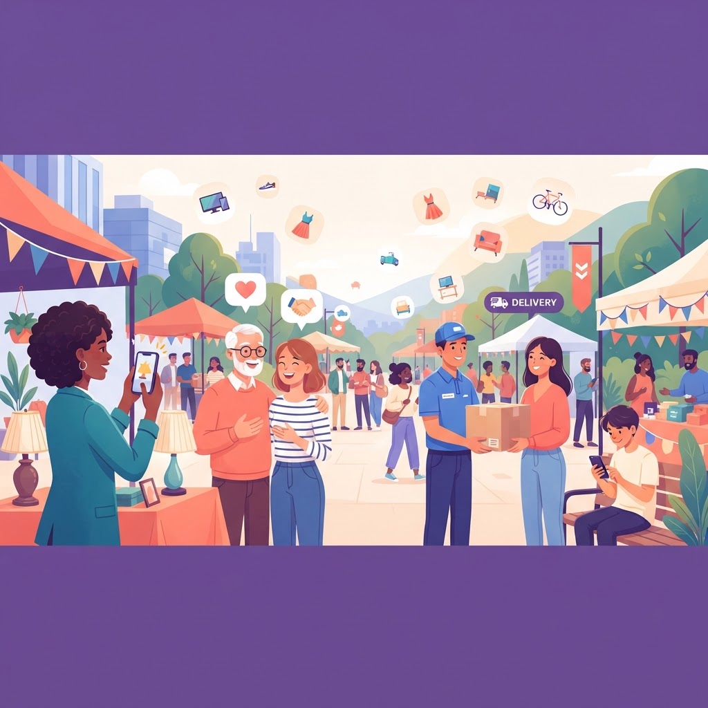 JOMEX Marketplace — buy, sell, chat and deliver