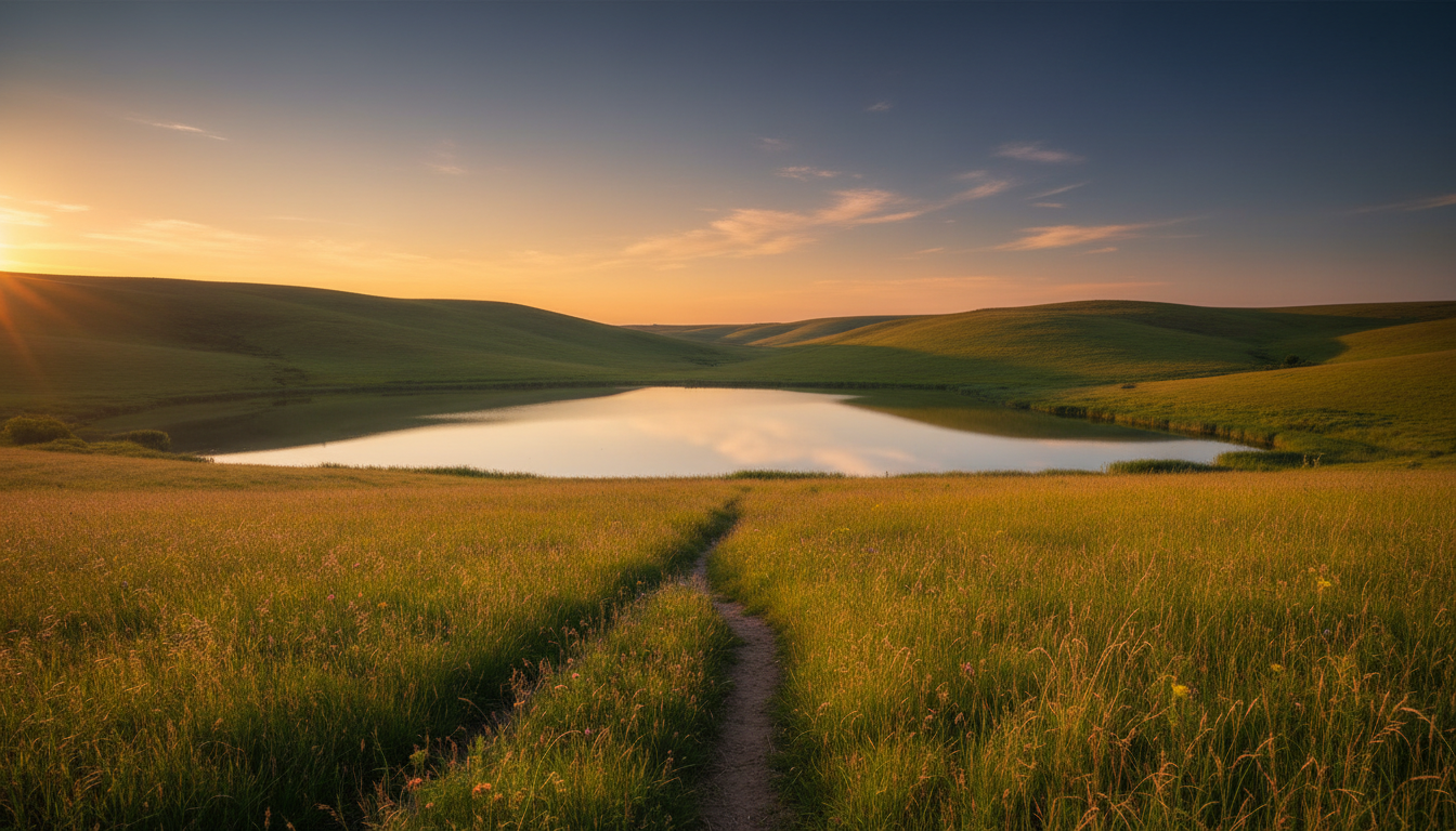 Peaceful landscape