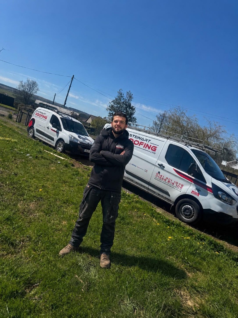 Ewan, owner of E Stewart Roofing