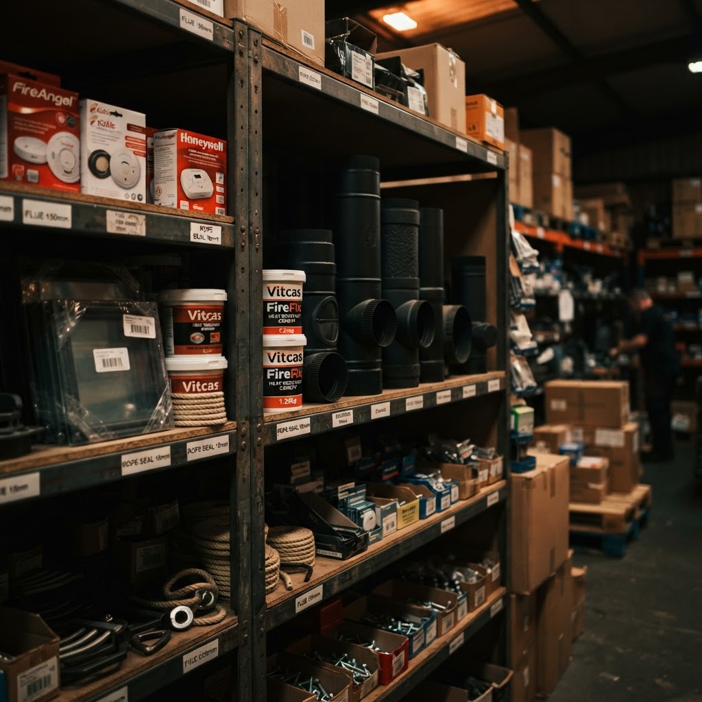 The Fire Place Trade counter
