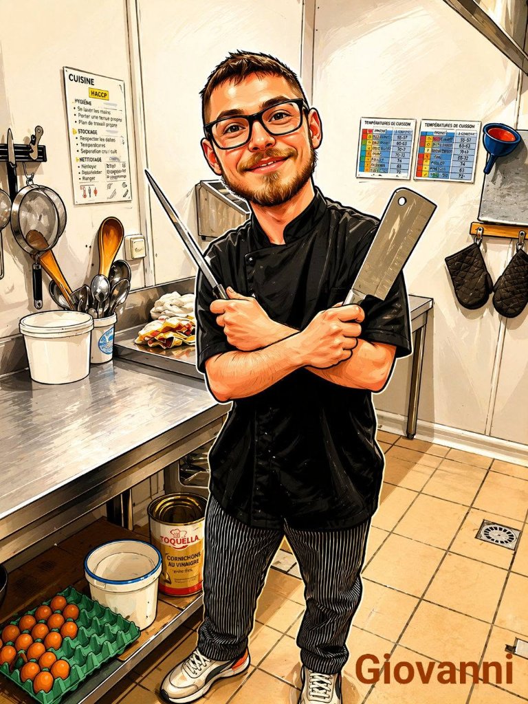 Giovanni — Second de cuisine