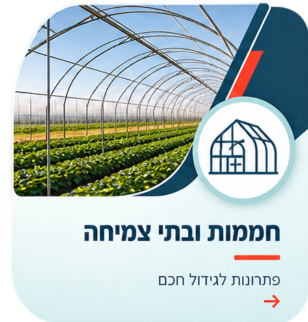 חממות ובתי צמיחה
