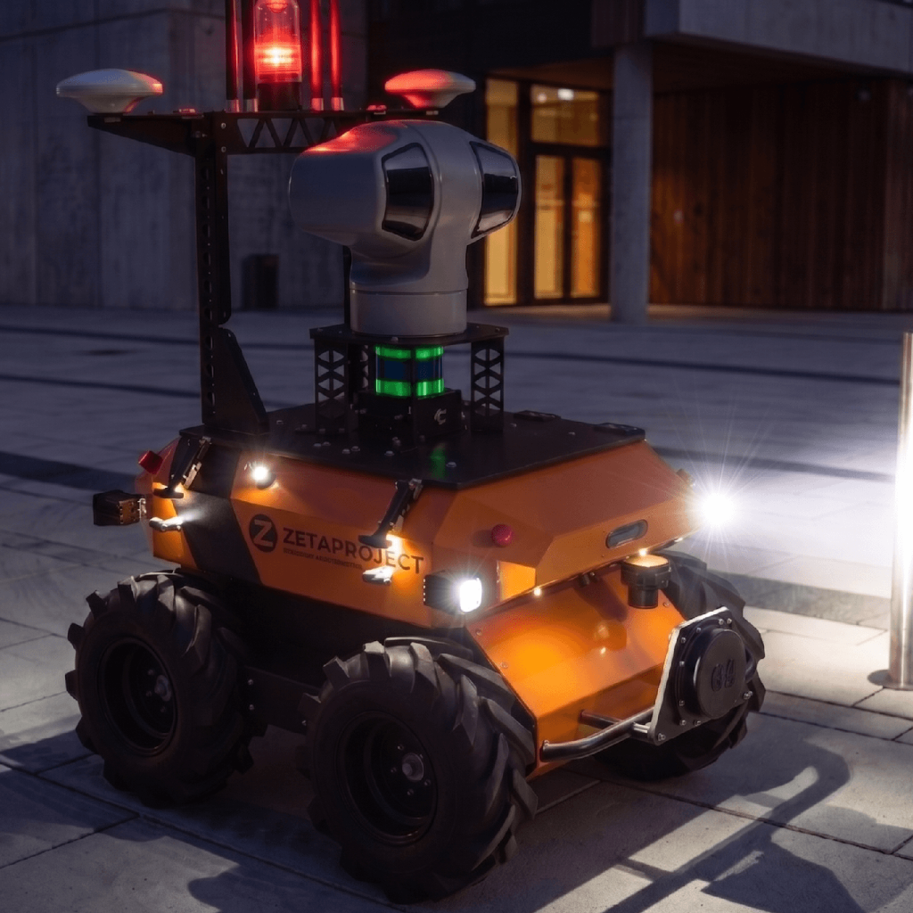 UGV ZETAPROJECT per sorveglianza perimetrale autonoma H24